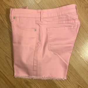 NWOT U.S. Polo Assn. Pink Denim Shorts